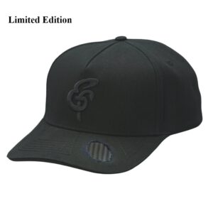 Original Carbon Fiber Cap Schwarz 3D Embrodery