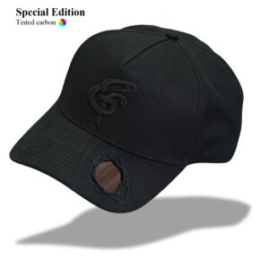 Original Carbon Fiber Cap 3D Iconic Tinted Carbon Red