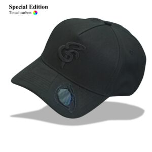 Original Carbon Fiber Cap 3D Iconic Tinted Carbon Blue