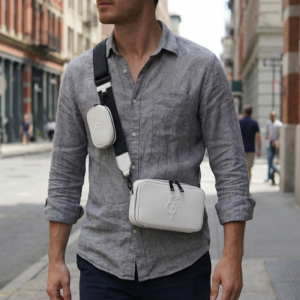 Messenger Bag White