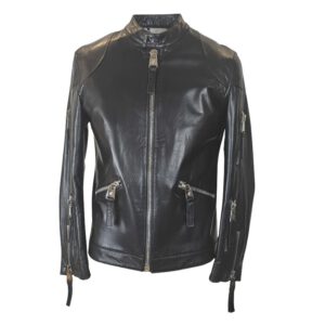 Leather Jacket CEO Black