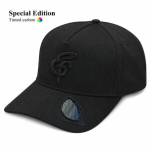 Original Carbon Fiber Cap 3D Iconic Tinted Carbon Blue<br><br>
