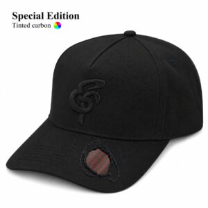 Original Carbon Fiber Cap 3D Iconic Tinted Carbon Red<br><br>