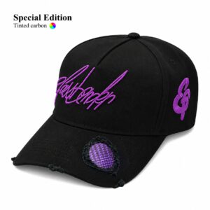 Original Carbon Fiber Cap Signature Pink Tinted carbon<br><br>