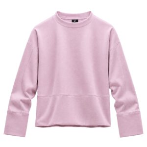 Ladys Low Cropped Sweate „Sandclock Blush pink“